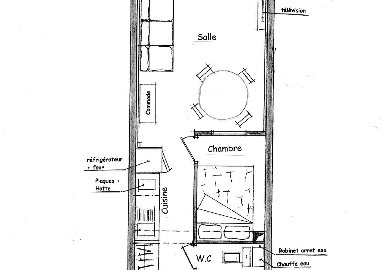 Résidence à Hauteluce - Les Saisies : Lumineux appartement hypercentre 