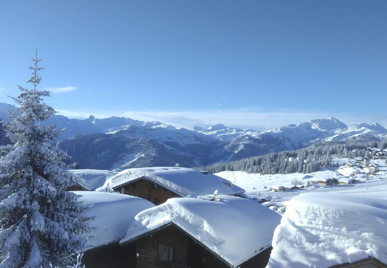 Chalet à Hauteluce - Les Saisies : chalet 14 personnes secteur calme 