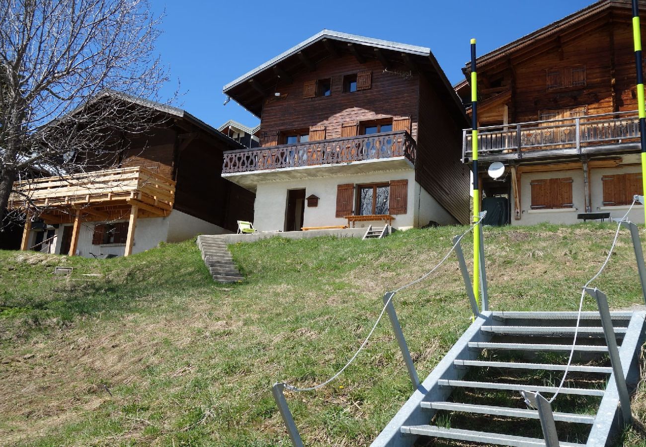 Chalet à Hauteluce - Les Saisies : chalet 14 personnes secteur calme 