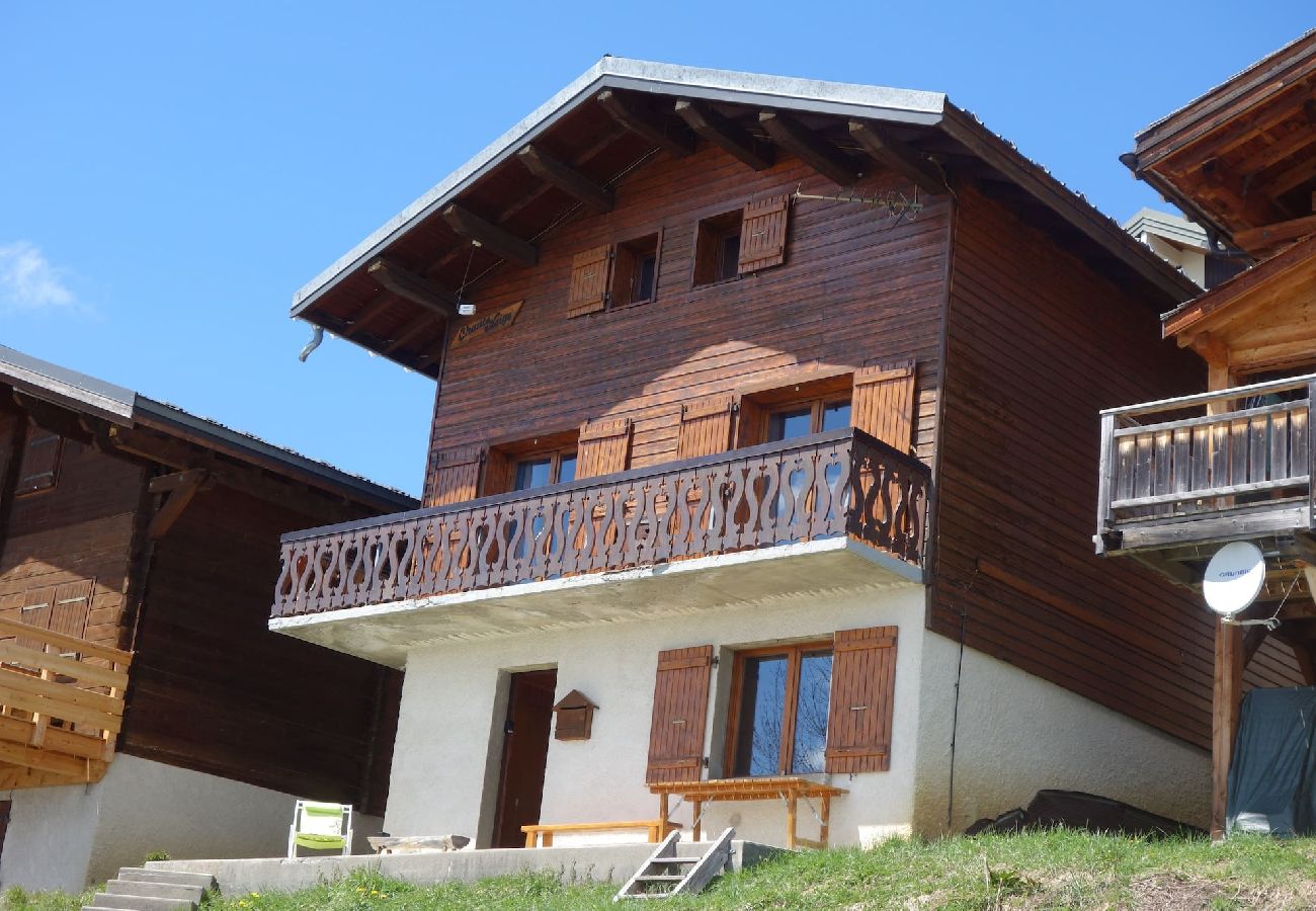 Chalet à Hauteluce - Les Saisies : chalet 14 personnes secteur calme 