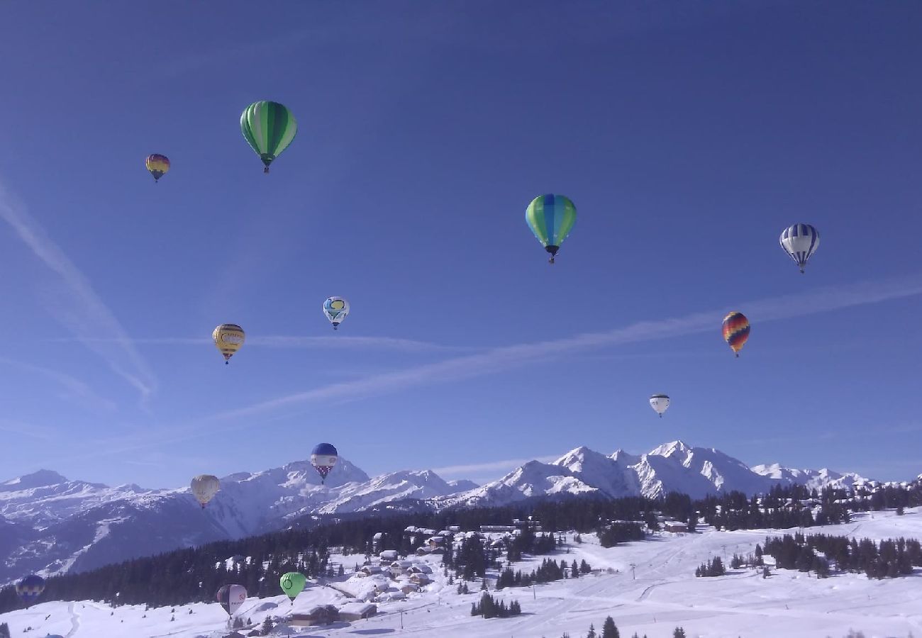 Chalet à Hauteluce - Les Saisies : chalet 14 personnes secteur calme 