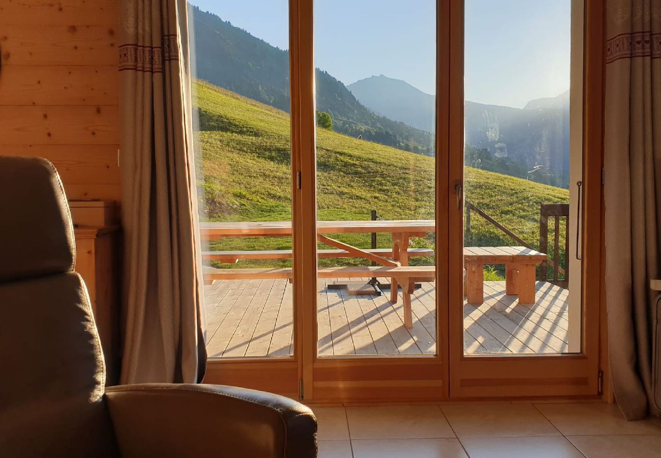 Résidence à Hauteluce - Spacieux appartement 8 pers. vue Mont Blanc 