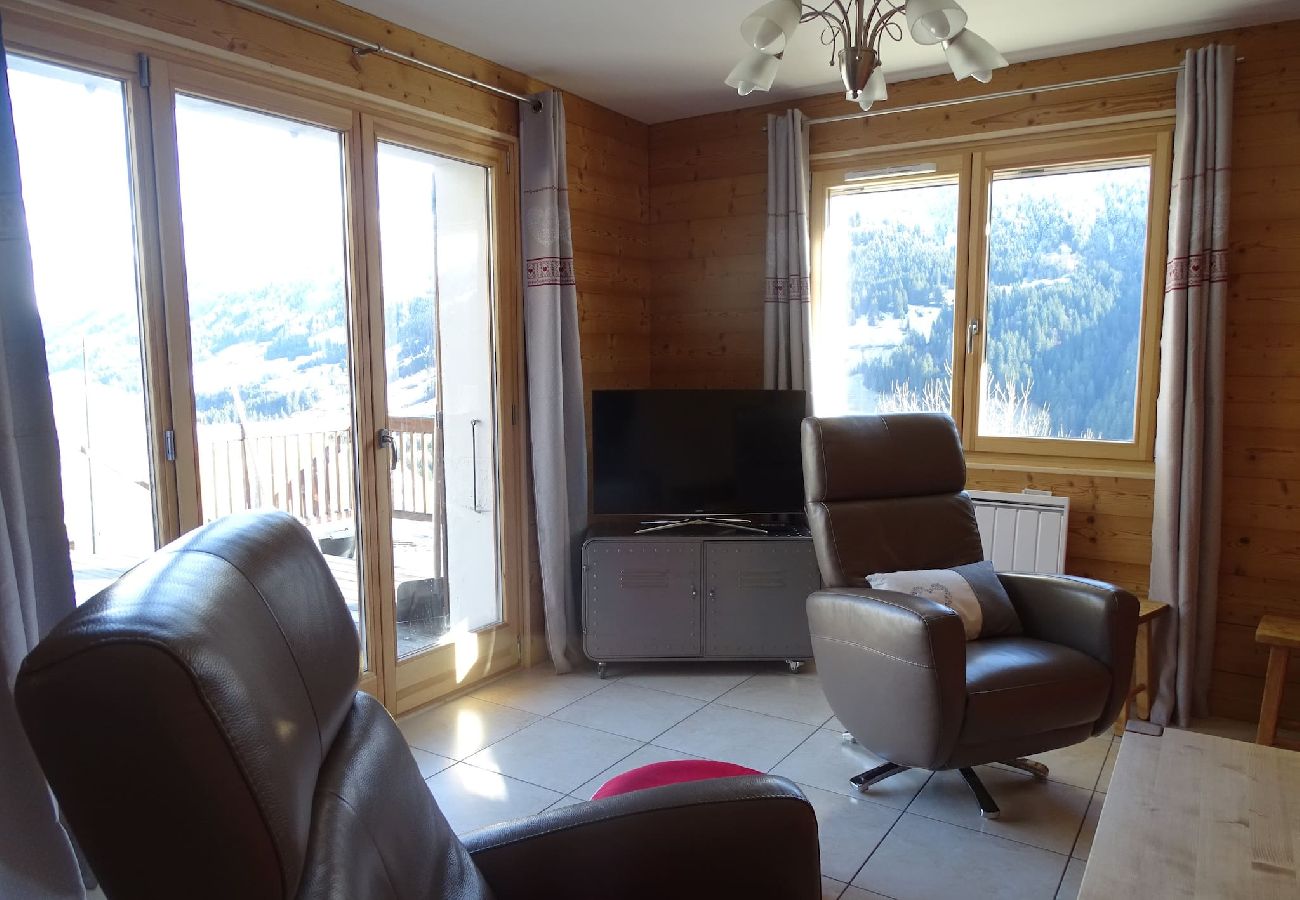 Résidence à Hauteluce - Spacieux appartement 8 pers. vue Mont Blanc 