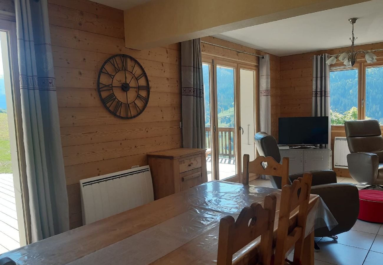 Résidence à Hauteluce - Spacieux appartement 8 pers. vue Mont Blanc 