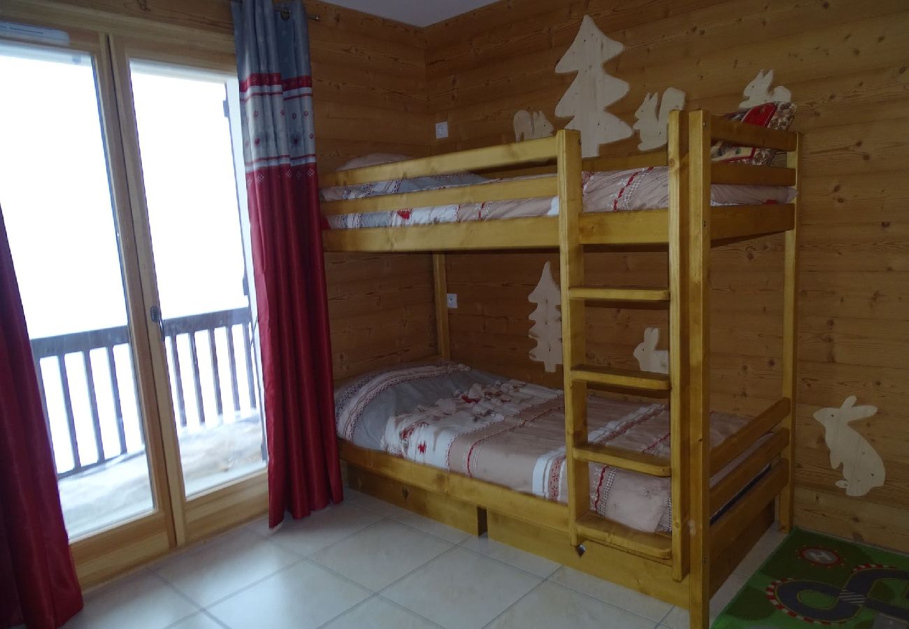 Résidence à Hauteluce - Spacieux appartement 8 pers. vue Mont Blanc 