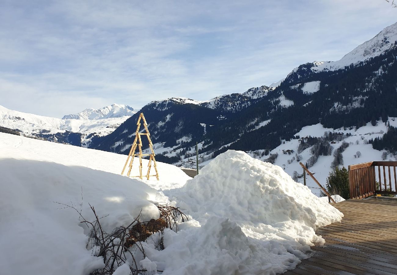 Résidence à Hauteluce - Spacieux appartement 8 pers. vue Mont Blanc 