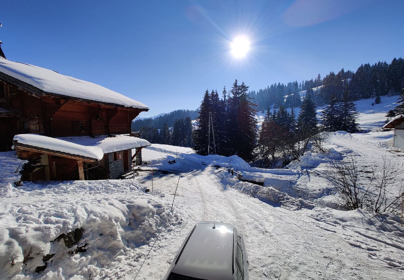 Chalet à Hauteluce - Les Saisies : superbe chalet mitoyen entrée station