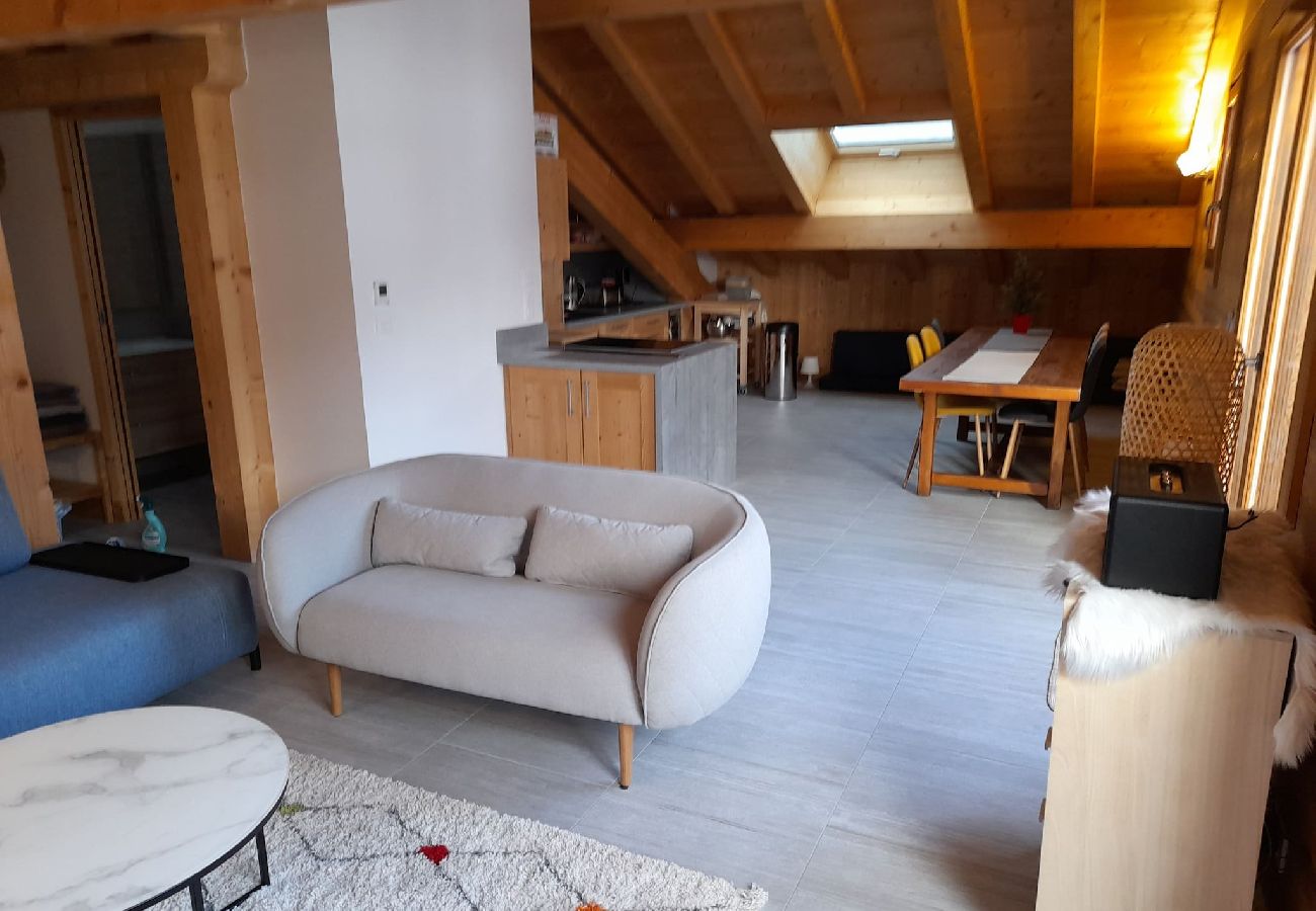 Appartement à Hauteluce - Vaste et lumineux duplex 10 personnes 