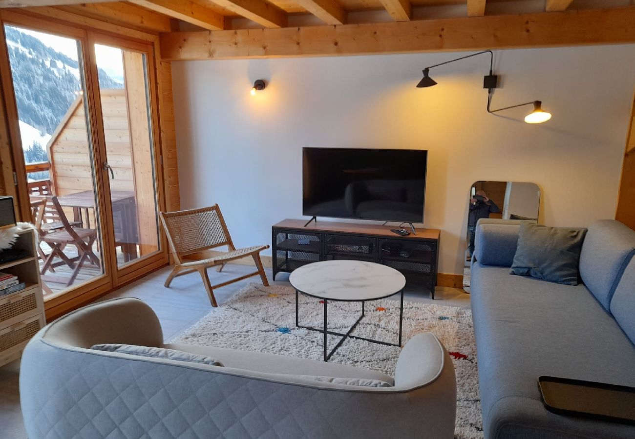 Appartement à Hauteluce - Vaste et lumineux duplex 10 personnes 