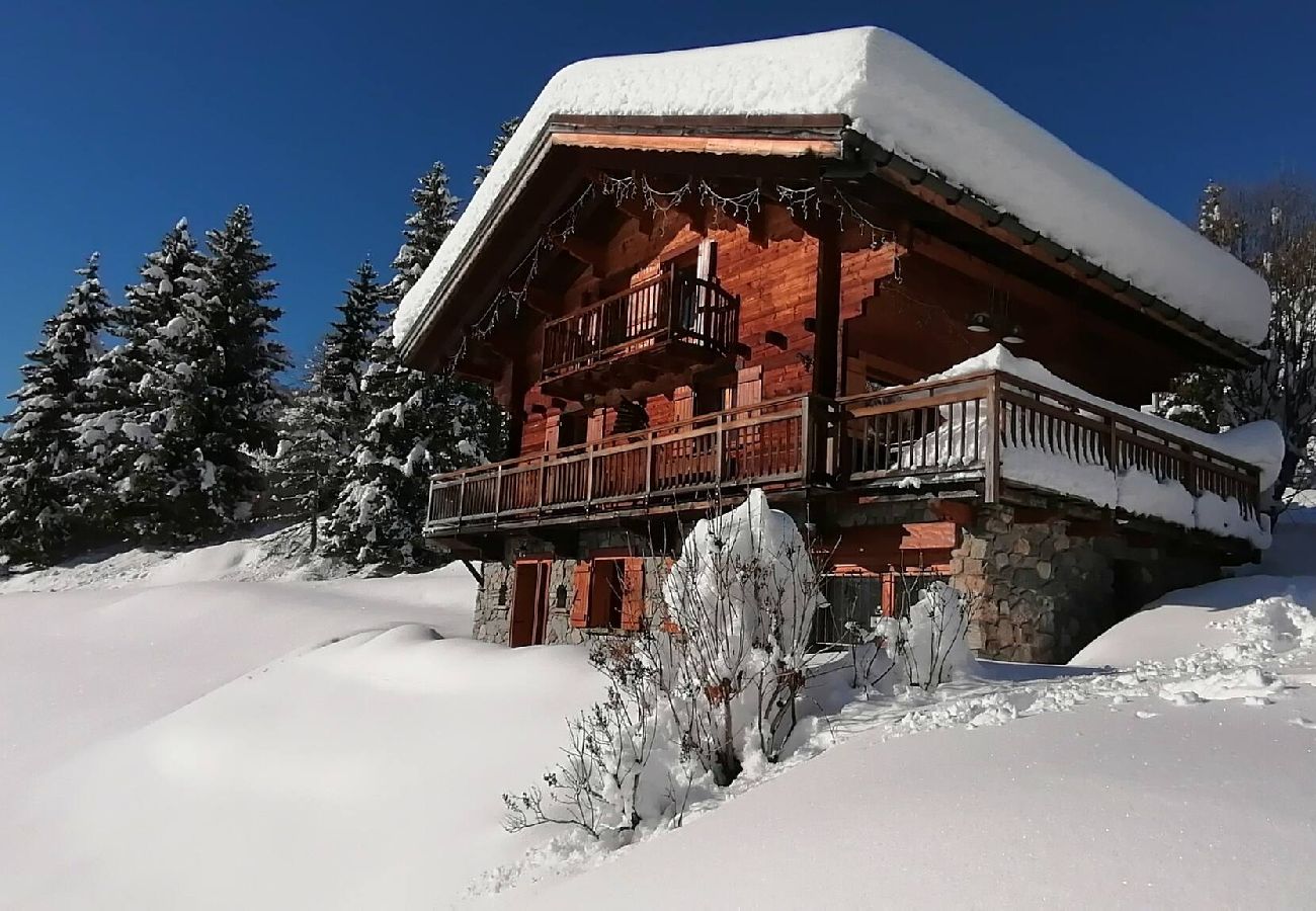 Chalet à Hauteluce - Spacieux chalet 10 pers. vue Mont Blanc