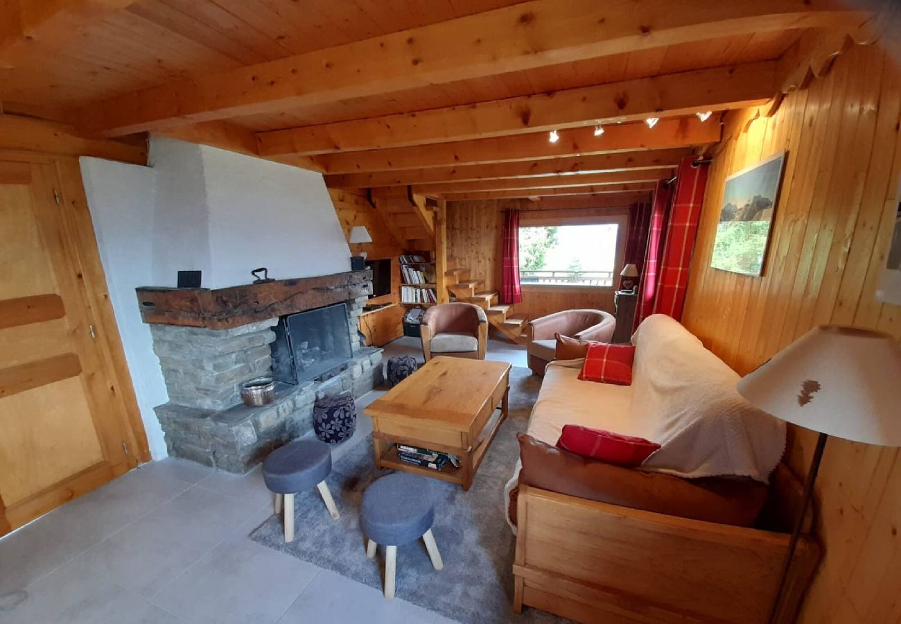 Chalet à Hauteluce - Spacieux chalet 10 pers. vue Mont Blanc