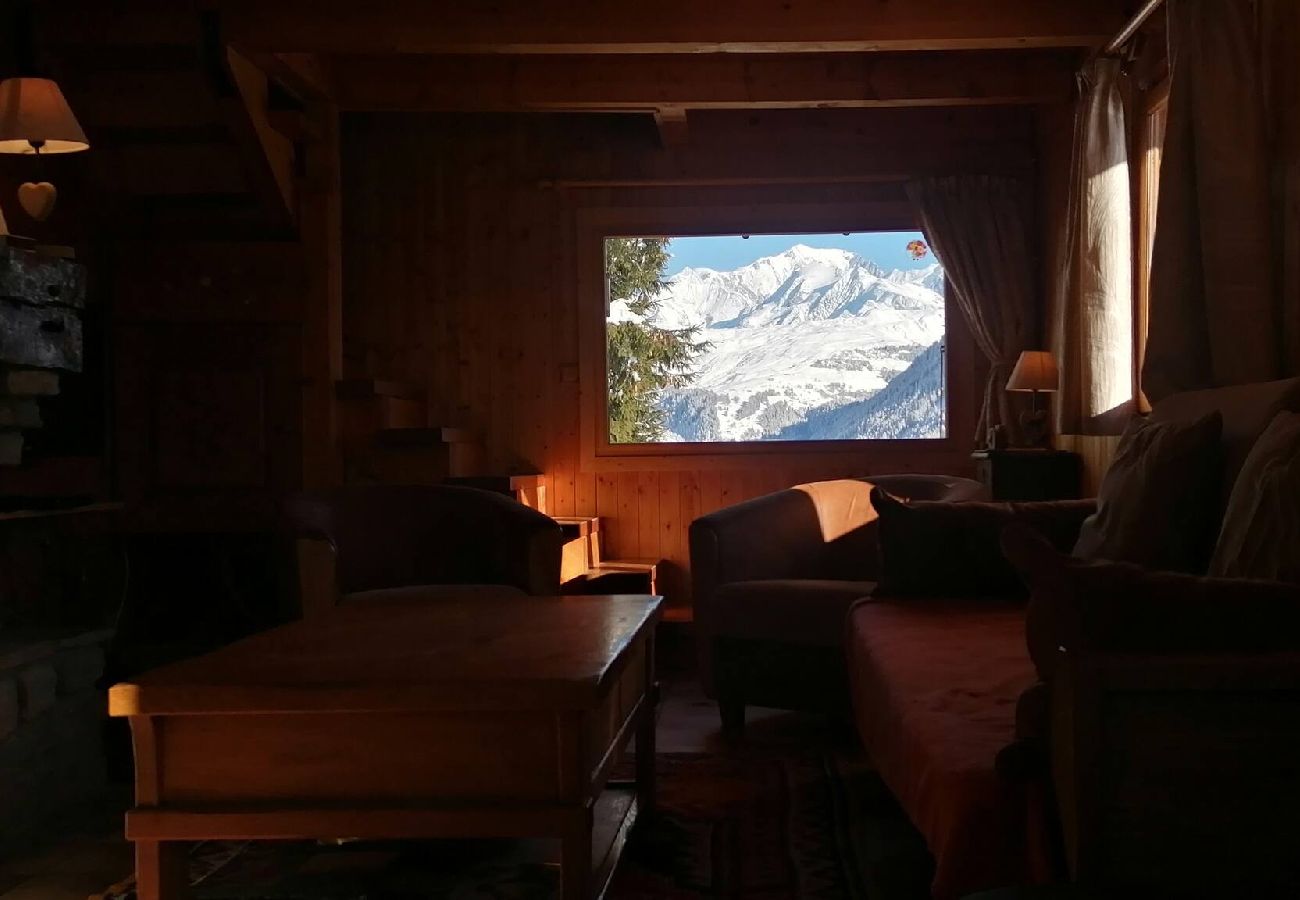 Chalet à Hauteluce - Spacieux chalet 10 pers. vue Mont Blanc