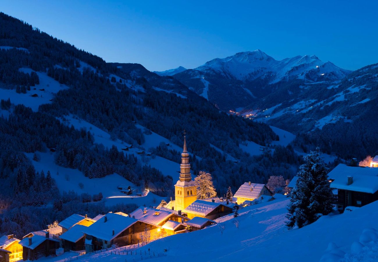 Chalet à Hauteluce - Spacieux chalet 10 pers. vue Mont Blanc