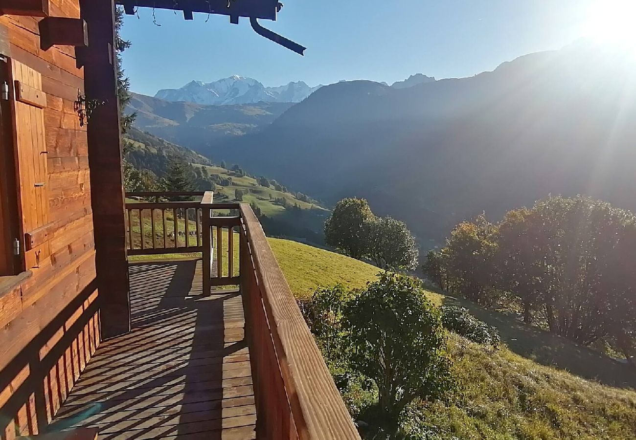 Chalet à Hauteluce - Spacieux chalet 10 pers. vue Mont Blanc