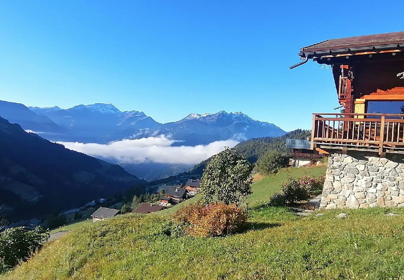 Chalet à Hauteluce - Spacieux chalet 10 pers. vue Mont Blanc