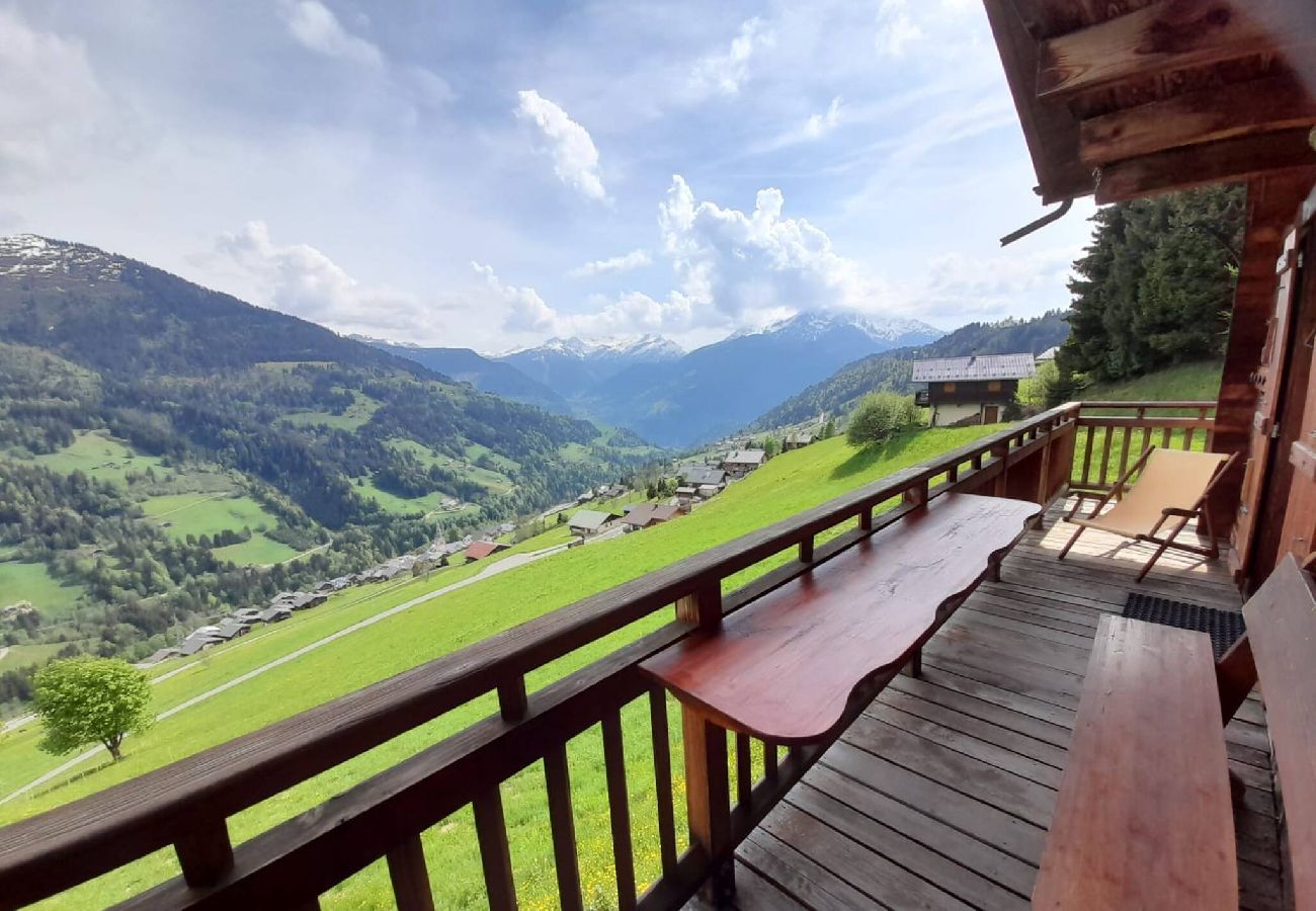 Chalet à Hauteluce - Spacieux chalet 10 pers. vue Mont Blanc