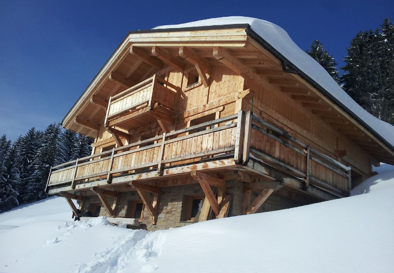 Chalet à Villard-sur-Doron - Chalet de luxe 14 pers. proche Les Saisies 