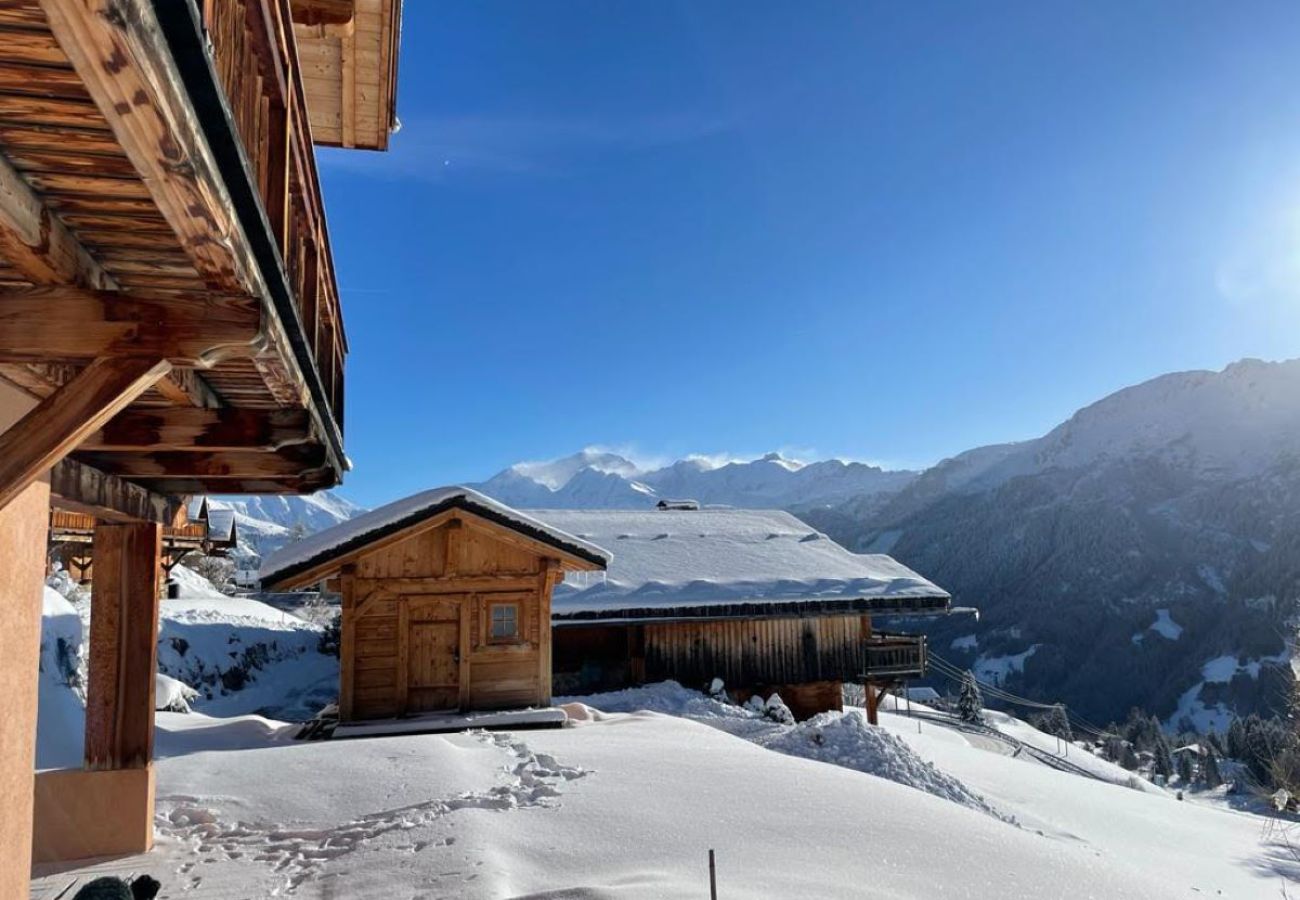 Chalet à Hauteluce - Superbe chalet proche des Saisies vue Mont Blanc !