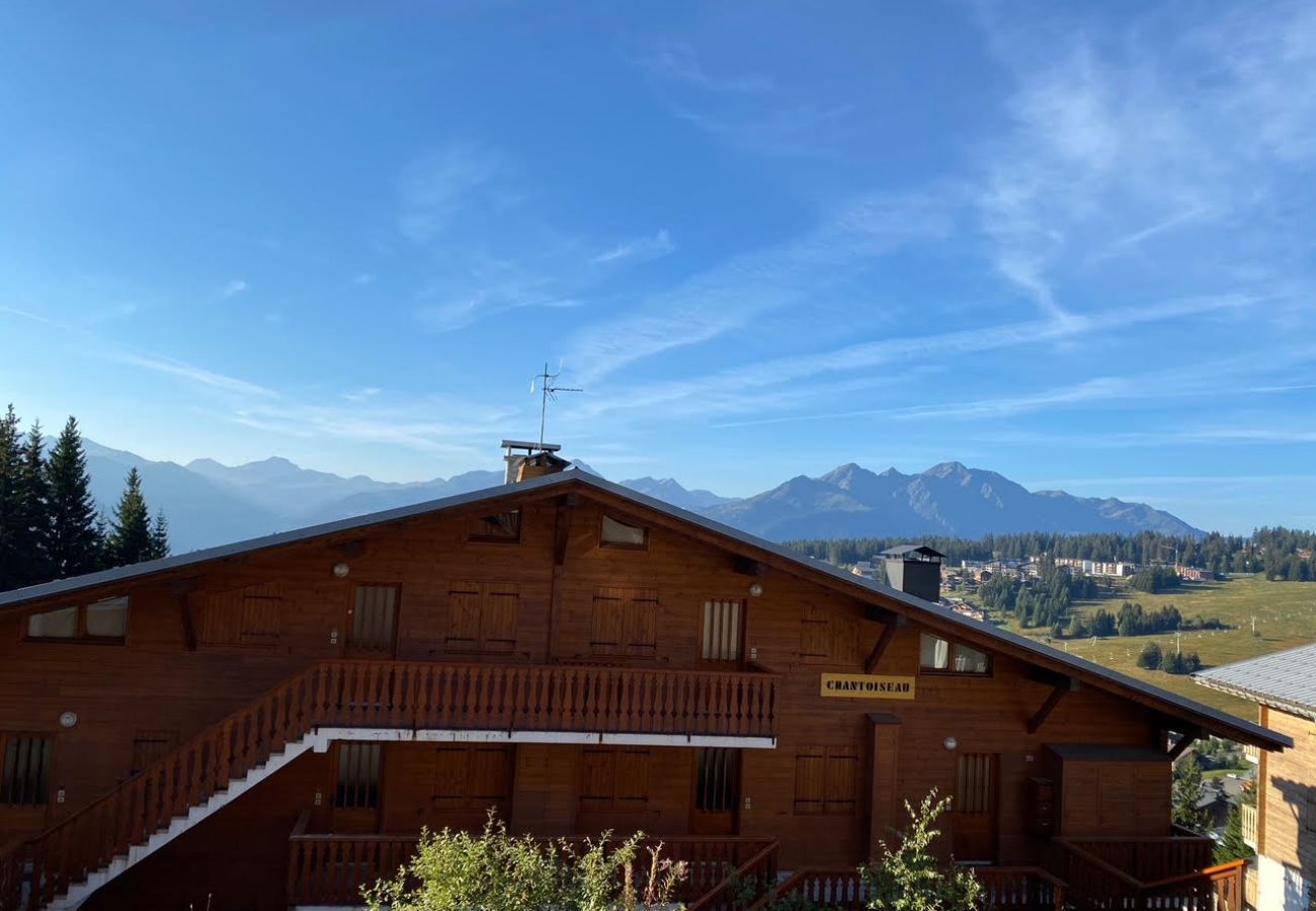 Appartement à Hauteluce - Les Saisies :  appartement familiale avec grande terrasse, skis aux pieds !