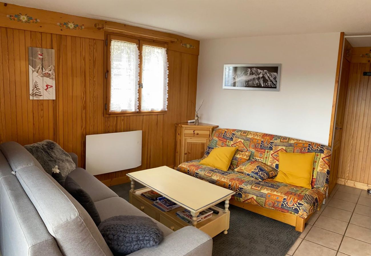 Appartement à Hauteluce - Les Saisies :  appartement familiale avec grande terrasse, skis aux pieds !